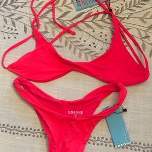 Women's Pink Bikini Set